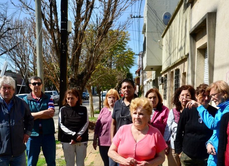 Los vecinos demandaron una mayor presencia policial.