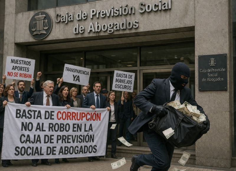 Polémica en el ámbito legal: denuncian posibles hechos de corrupción la Caja de Abogados