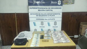 Tolosa: asaltaron a un empleado que llevaba $25 millones para los sueldos y detuvieron a un compañero