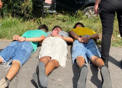 Tres delincuentes oriundos de Varela fueron detenidos en La Plata