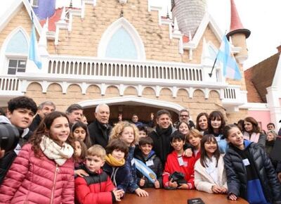 Alak y Kicillof inauguraron la primera etapa de la puesta en valor de la República de los Niños