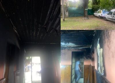 San Carlos: una mujer se intoxicó con monóxido de carbono tras el incendio de su casa