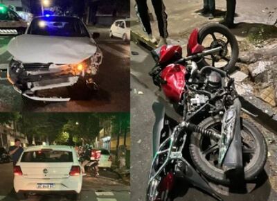 Murió el repartidor que sufrió un violento choque en 5 y 44