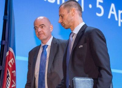 Escándalo y un giro rarísimo en el fútbol mundial: la UEFA anunció que no jugará los torneos de la FIFA por el plan de Infantino