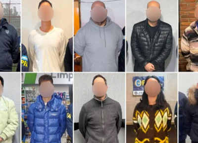 Operativo contra la mafia china en La Plata: hubo nuevos detenidos y secuestraron armas