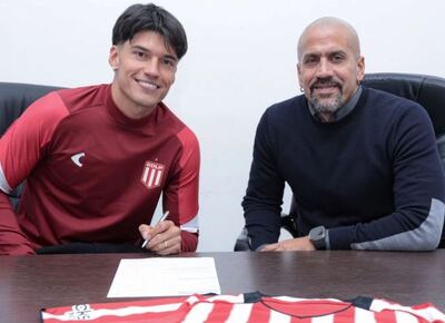 Joaquín Correa volvió a Estudiantes y es el primer refuerzo del Pincha