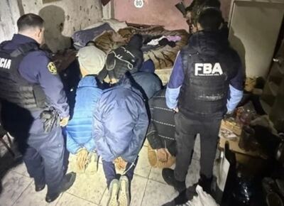 Megaoperativo en El Mondongo: seis aprehendidos y secuestro de cocaína, marihuana y un arma