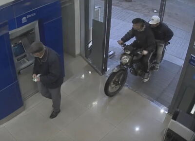 "¡Dame toda la plata!": en una salidera bancaria, le robaron la jubilación a un hombre
