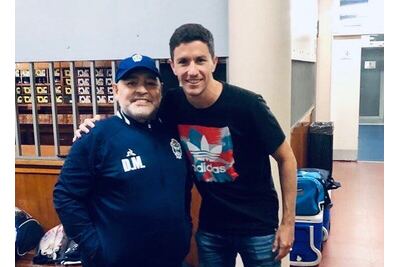 Nacho Fernández volvió a emocionarse por Maradona: “Diego me toca algo que no me genera nadie”