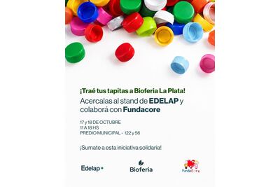 EDELAP se suma a Bioferia La Plata con actividades para toda la familia y una colecta solidaria de tapitas