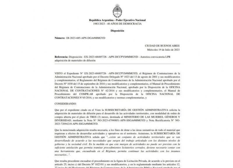 Indignante: ante el aumento de femicidios, el Ministerio de Mujeres gastó millones en bolsos, afiches y stickers