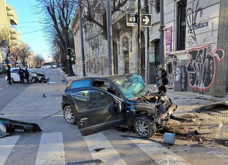Falleció una mujer tras un accidente de tránsito en 7 y 49