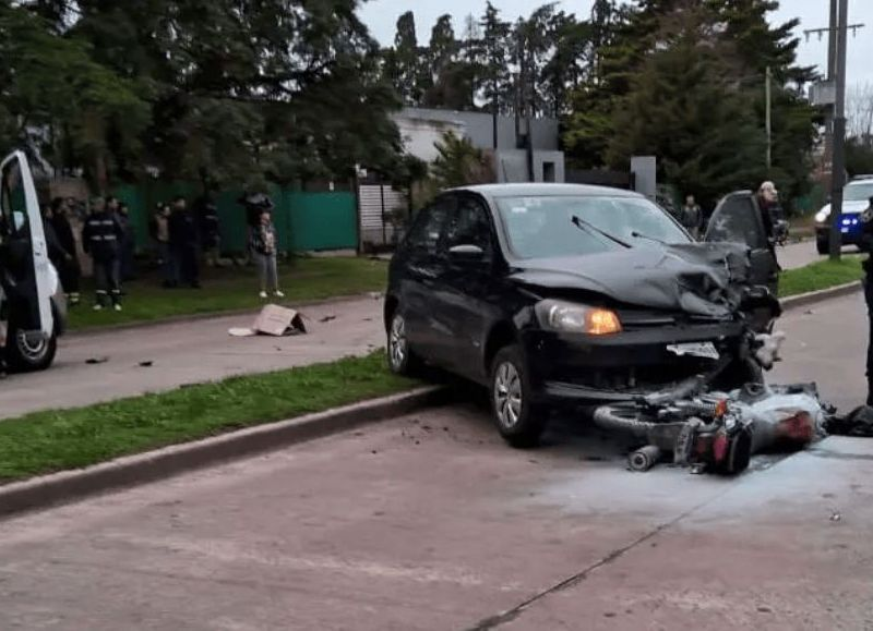 Falleció otro motociclista tras un choque que tuvo lugar en 19 y 515