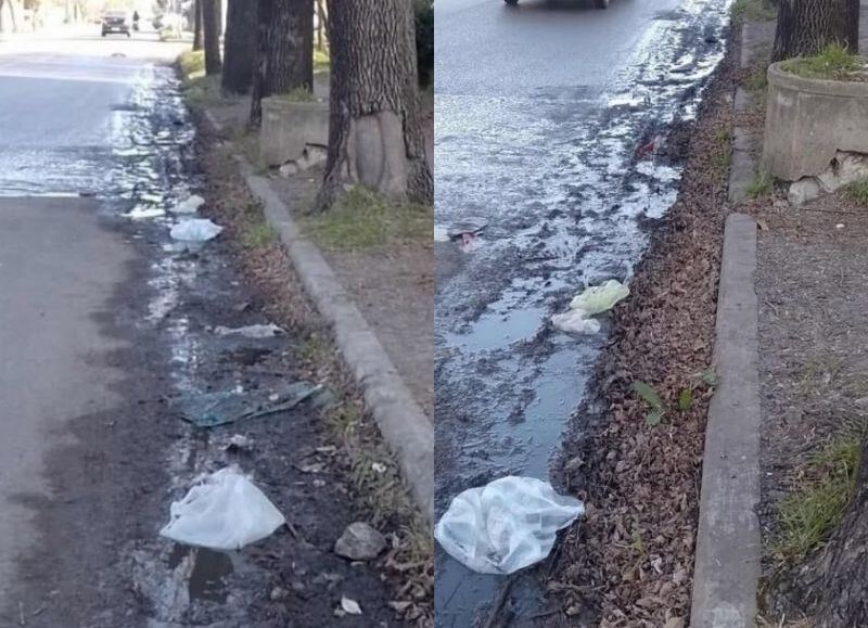 Calles intransitables y adultos mayores aislados en Altos de San Lorenzo