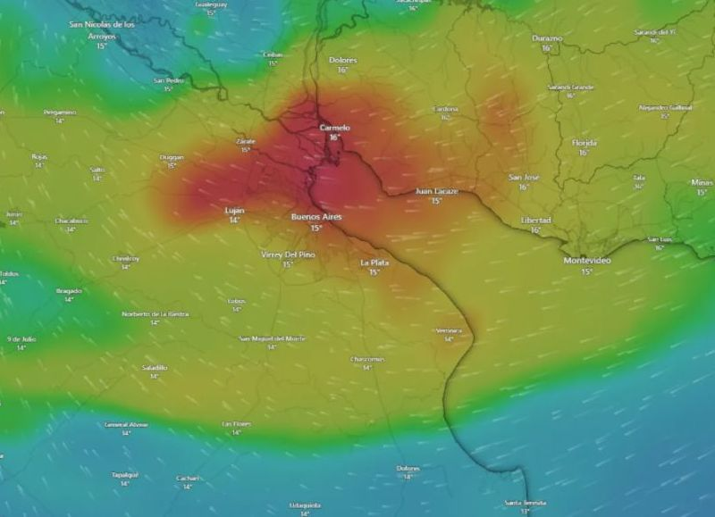 Según expertos, el peor momento de la ciclogénesis en La Plata será a las 15:00