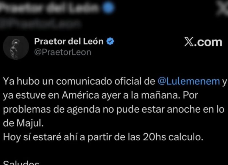 Venía twitteando como un campeón y se comió la curva: ¿Martín Menem reveló sin querer su cuenta troll de X?