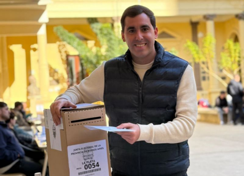 Elecciones | Nicolás Morzone emitió su voto y llamó a la participación