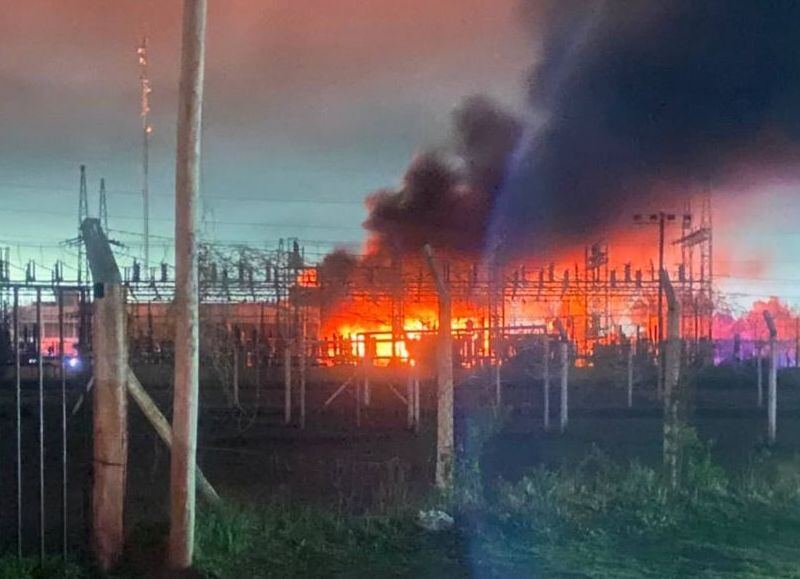 Incendio en una subestación provocó un masivo apagón en La Plata