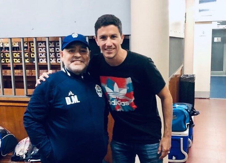 Nacho Fernández recordó en ESPN cuánto significaron para él y su familia los elogios de Diego Maradona.