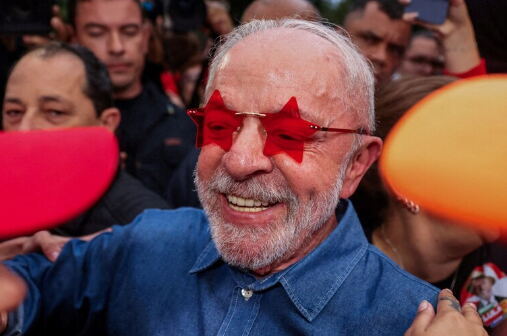 Lula Da Silva, presidente reelecto de Brasil tras derrotar a Bolsonaro.