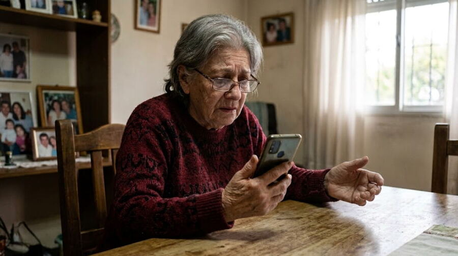 Las víctimas tienen 73 y 77 años. Los falsos operadores les pidieron compartir la pantalla del celular y acceder a sus cuentas bancarias. En uno de los casos, la mujer transfirió más de $20 millones.